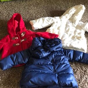 Lot of Baby Girl Jackets